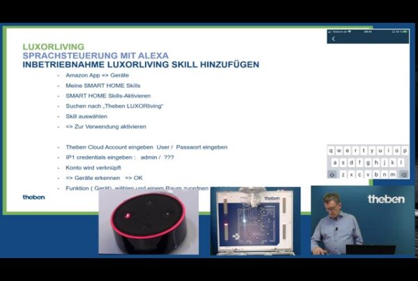 Seminar zu LUXORliving Alexa Sprachsteuerung