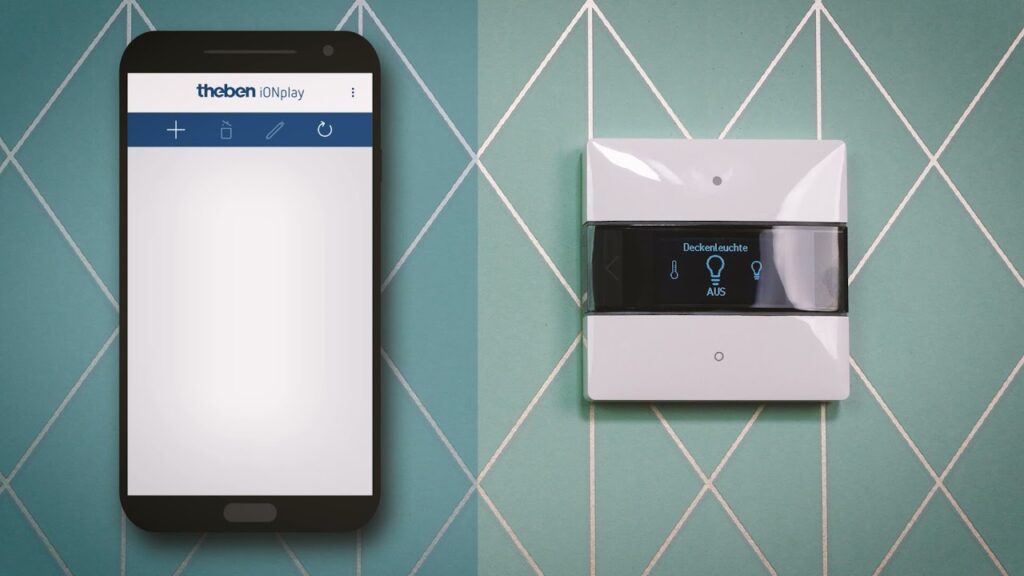Theben Raumcontroller mit Smartphone App